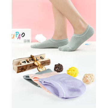 pure cotton sweat-absorbing shallow mouth thin socks