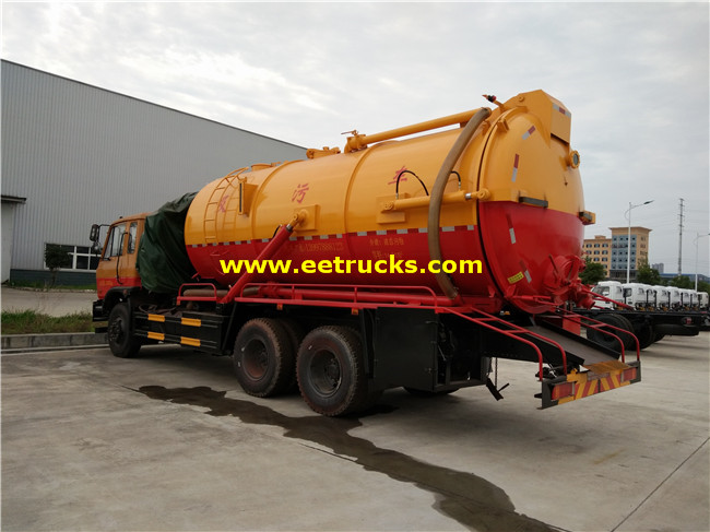 15 CBM Septic Vacuum Trucks