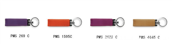 colorful leather usb stick