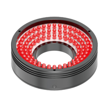 24V High Brightness LED Ring Light for Machine Vision Edge Detection and IC Marking Inspection