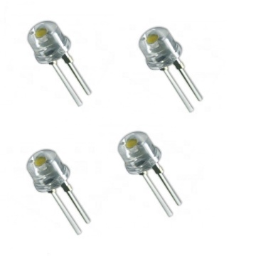 High Brightness 0.5W LED Diodes: 8mm and 5mm Straw Hat LED Diodes for Optimal Illumination