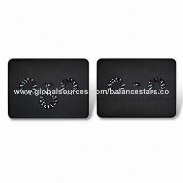 Laptop Cooling Pad with 5V Voltage, Made of Plastic