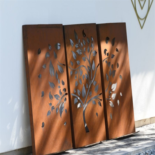 Corten Privacy Screen Outdoor Corten Steel Privacy Screens  Supplier