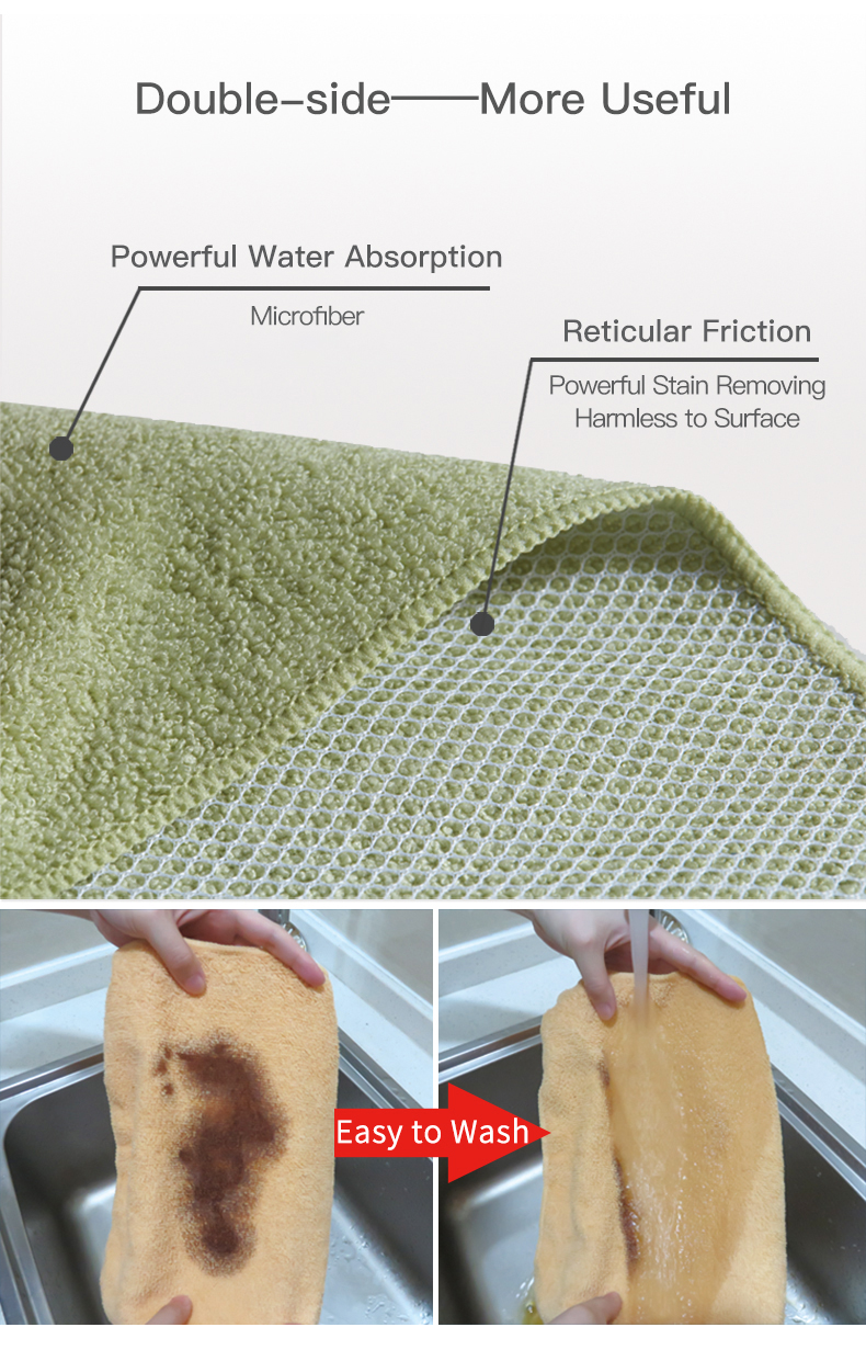 foaming cleaning cloth