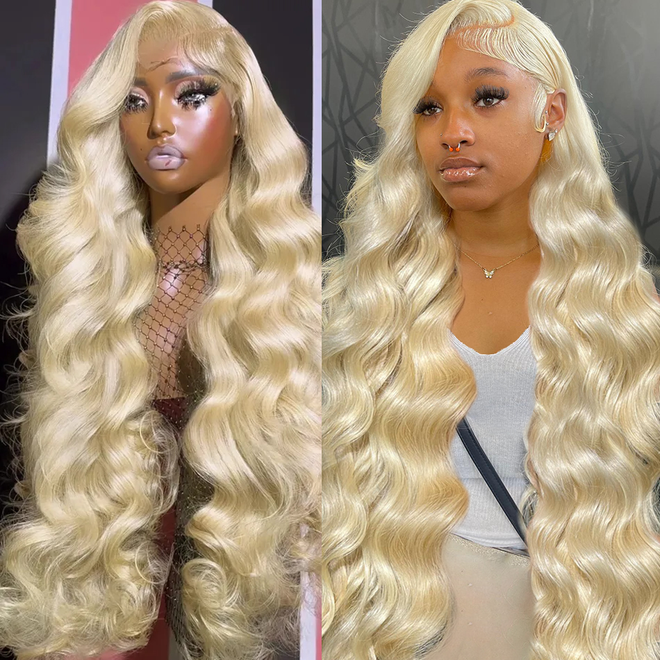 613 Honey Blonde Tino Wave Lace Brew Bouth Wig Whig Wigs mo Tamaitai Colored 613 13x4 13x6 HD Lace Wing Wig