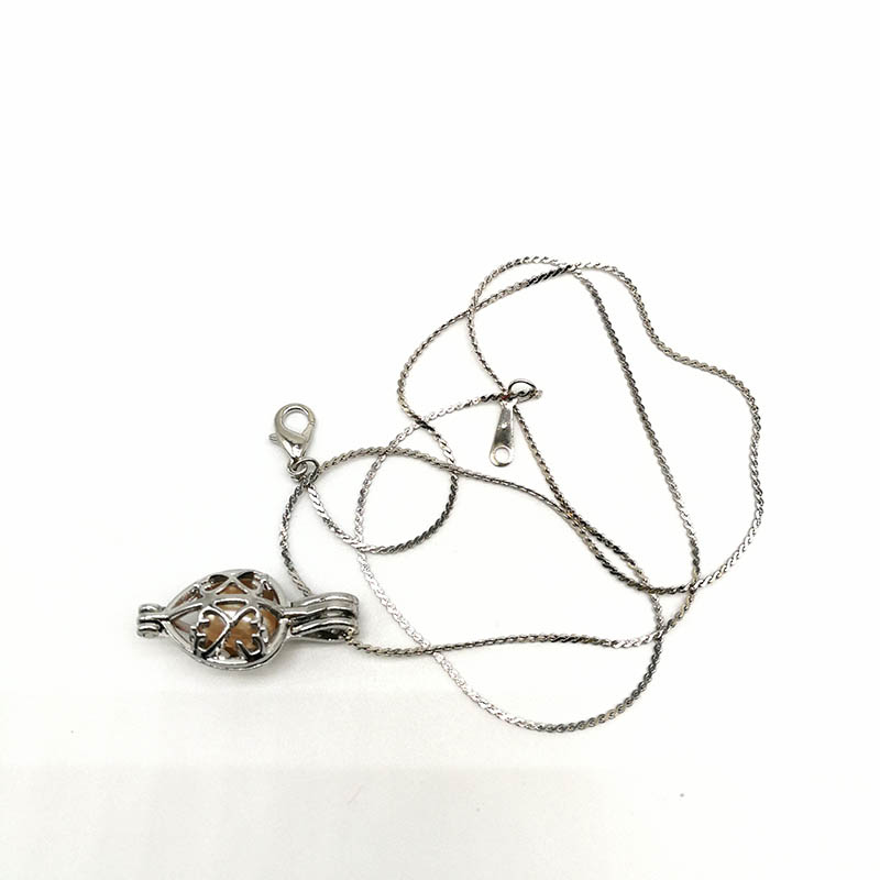 Cage Heart Pendant Necklace