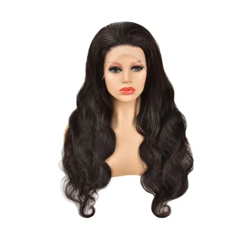 Popular Design Human Lace Front 150% Density Hair Highlight Headband Malaysian Hd Frontal 360 Body Wave Wig