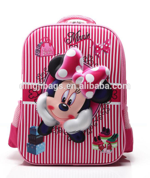 Wholesale Cartoon Character embossing 3d EVA School Backpack Child Bag