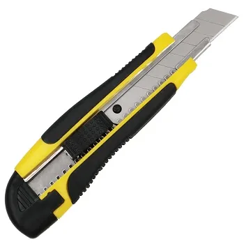 Factory Sells Directly 18mm Width  Snap Off Blade Plastic Cutter Knife OEM Support