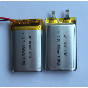 1500mAh Lipo Battery For Dash Cam (LP3X4T10)