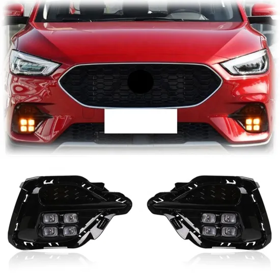 Gobison Auto Parts LED DRL Daytime Running Lights for MG ZS 2020-2021 Fog Light
