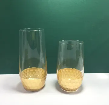 stemless wine glass champagne flute glasses
