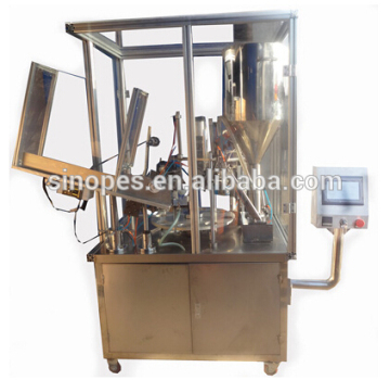 Automatic Aluminum & Soft Tube Filling and Sealing Machine