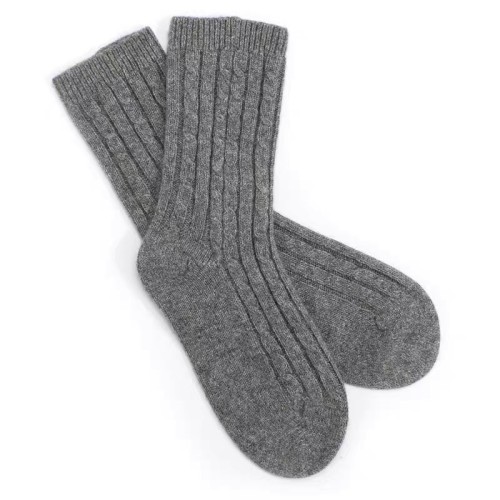 Light Weight Cashmere Knitted Bed Socks