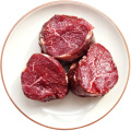 Fatias de carne recém-congelada para refeições rápidas
