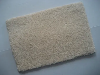 19mm Red, White, Yellow Micro-fibre Anti-slip Floor Mat Bathrug (shery-a) Shery-004a