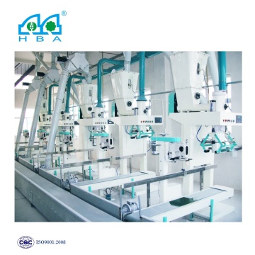 100t/24h Automatic PLC Controlled Corn Processing Machine