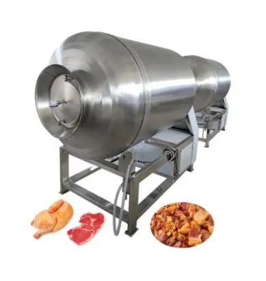 Global Big Volume Tiltable Vacuum Meat Marinade Tumbler for Meat Processing