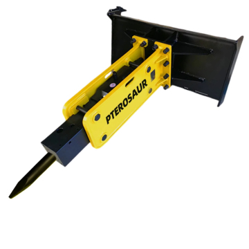 Hydraulic Post Driver Attachments for Mini Excavators: sooosan sb40