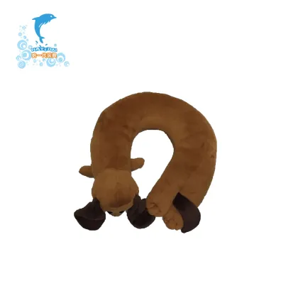 animal u shaped travel neck pillow