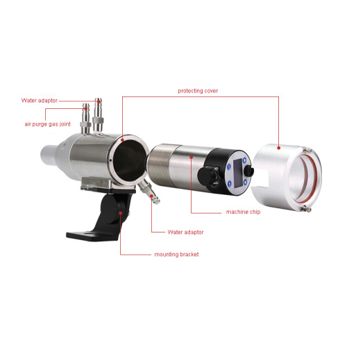 Visual-allowing high temperature infrared thermometer