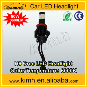 New Auto 1800LM led h7 headlights H8