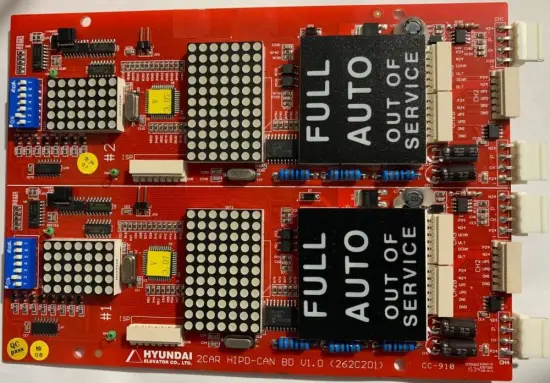 Hyundai Elevator Duplex LOP Display Board 262C201