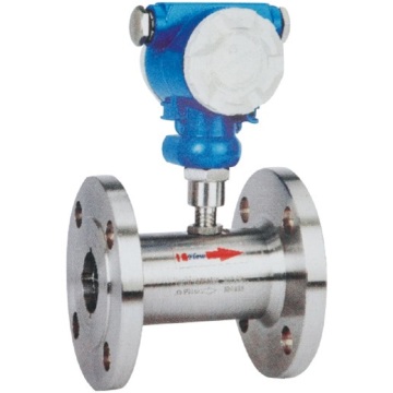 Pulso de acero inoxidable 316L Medidor de flujo de turbina sanitaria