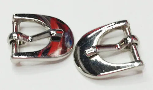 Single D Pin Buckles, Shoe Pin Buckles