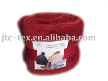 100% Polyester Coral Fleece Blanket