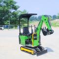 0,8 Tonnen Mini -Bagger mit Boom Swing Bigger