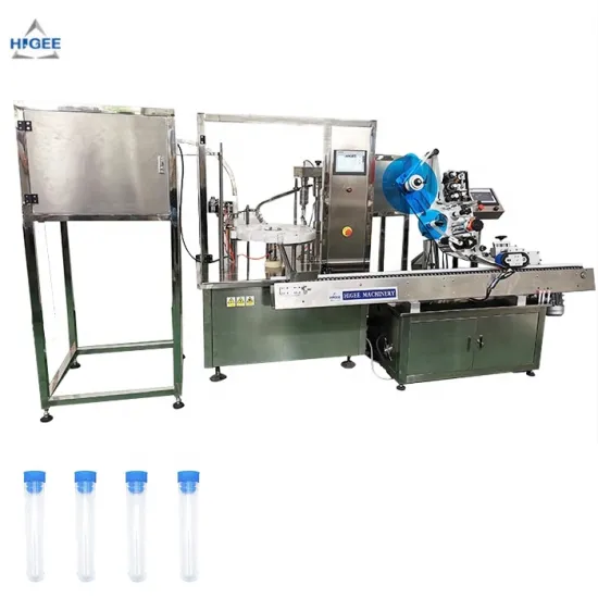 Cryovial and Vacutainer Filling, Capping, and Labeling Machines