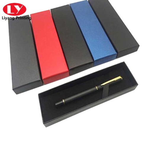 pen packaging gift box with sponge and stamping