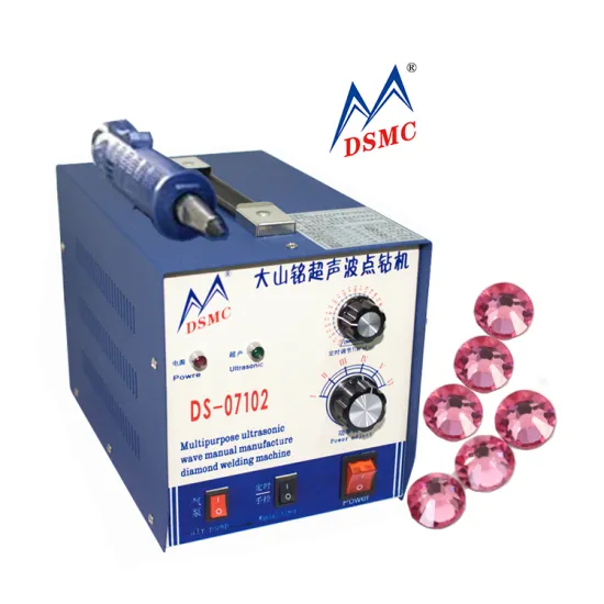 Ultrasonic Hot Fix Rhinestone Machine for Cloth, Leather Underwear, Jeans, and Hats