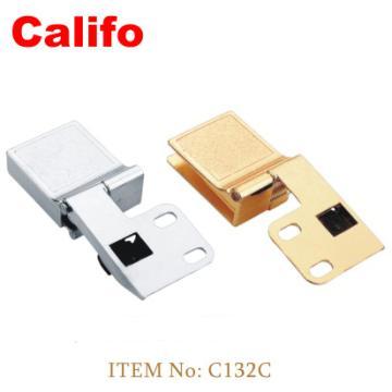 C132C zinc alloy glass hinge ,showcase hinge