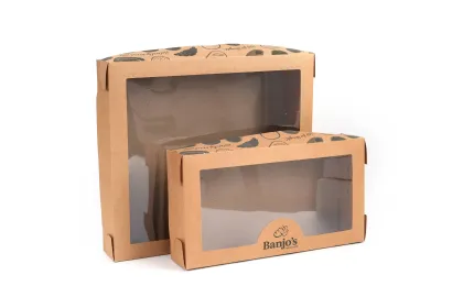 Custom Cake Boxes with Window for Bakery