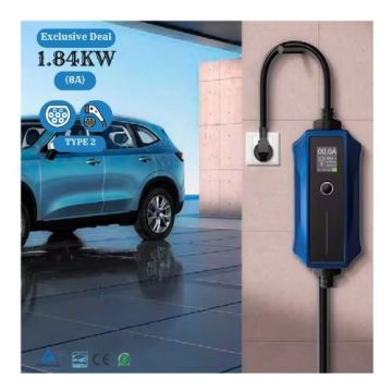 Senke Tuv Simple Portable AC EV Charger 3.7kW for Electric Vehicles - Europa