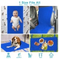 Washable Incontinence Pad for Wheelchair Blue