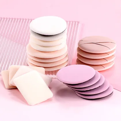 Flock Powder Puff Loose Powder Beauty Sponge