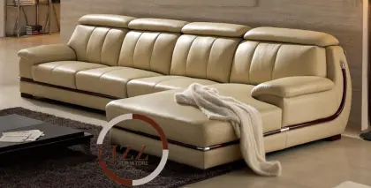 lizz casual  leather  sofa