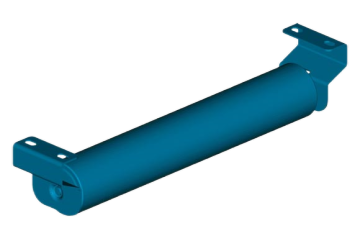 Mining conveyor return roller belt 800