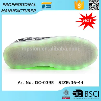Promotion All Star Shoes With Led Lights Adult