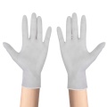 White Disposable Cooking Powder Free Nitrile Gloves