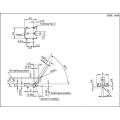 Thin Control Lever Type Detection Switch