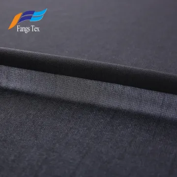 100% Polyester Nida Woven Formal Black Abaya Fabric