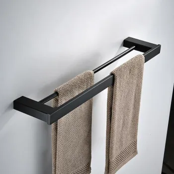 Black Stainless Steel 304 Towel Bar