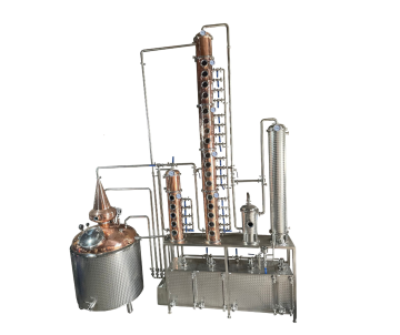 1000L Gin Still Whiskey Distiller Distilling Column Distillery Equipment Vodka Still