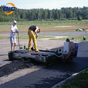 Rubber paver machine for playground