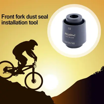 Aireds Bike Front Fork Bicycle Dust Seal Installation Tool Kit for Fox Rockshox 32/34/35/36/mm Pipe Diameter