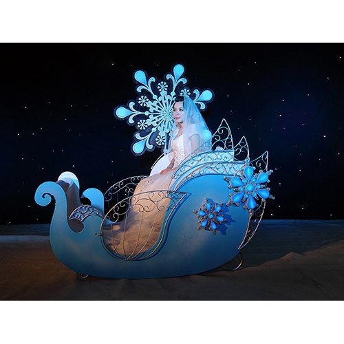 Düğün mobil kar tanesi arabası